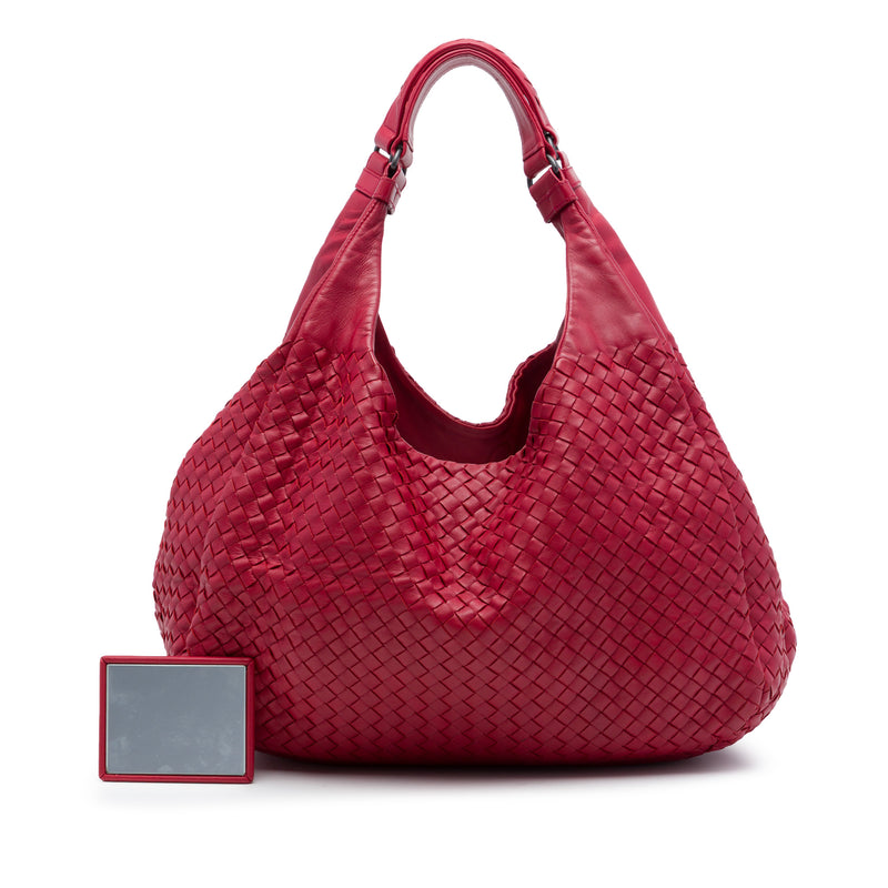 Large Nappa Intrecciato Campana Hobo - Image 7