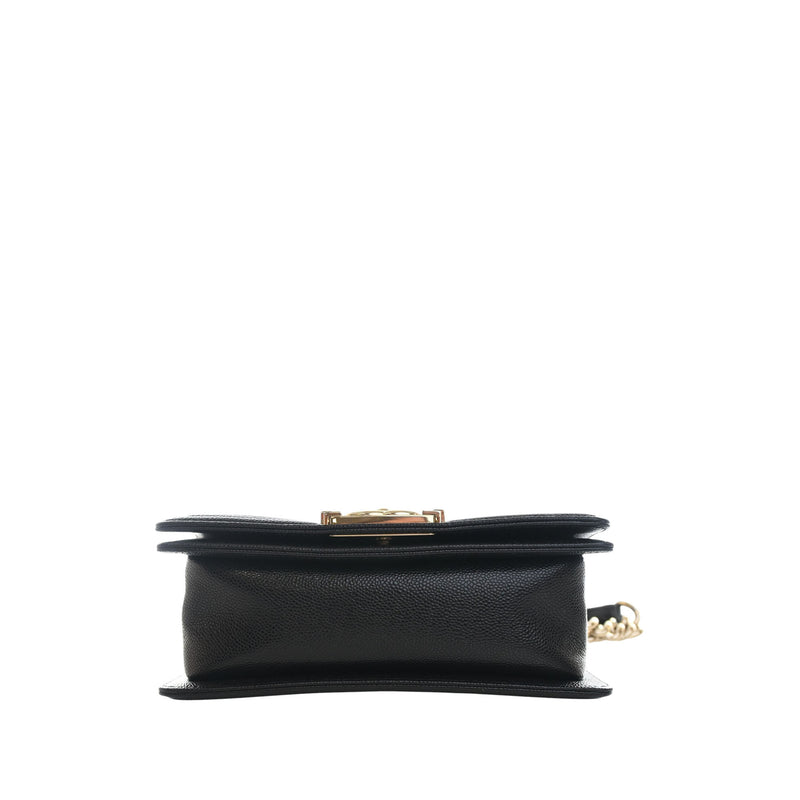 Small Chevron Caviar Boy Flap - Image 3