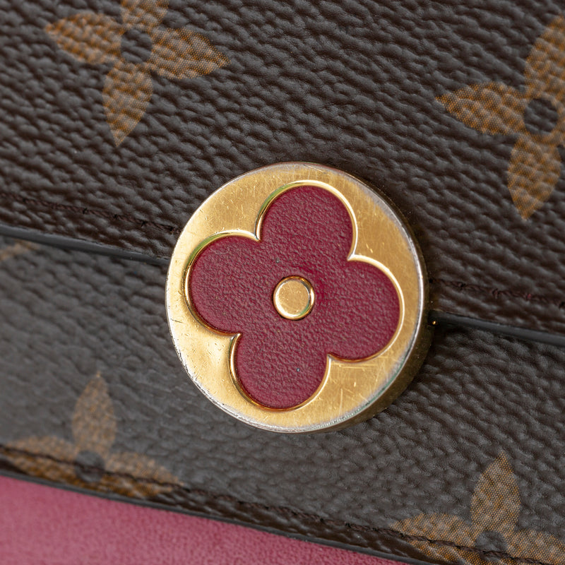 Monogram Flore Wallet On Chain - Image 10