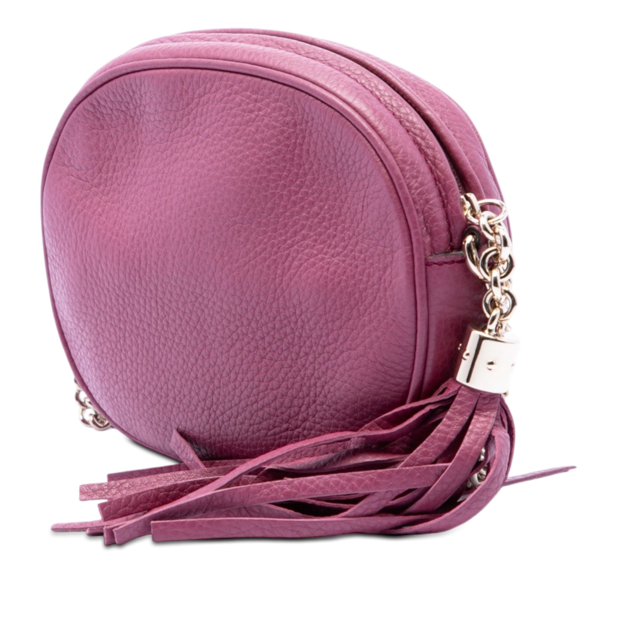 Mini Pebbled Calfskin Soho Chain Crossbody - Image 2