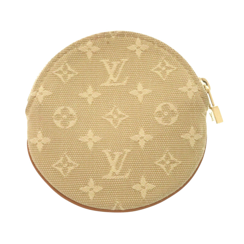 Monogram Mini Lin Round Coin Purse - Image 2
