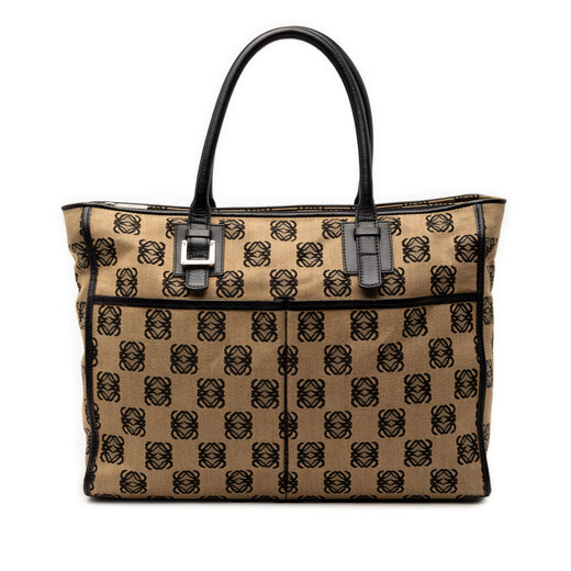 Anagram Canvas Repeat Tote - Image 1