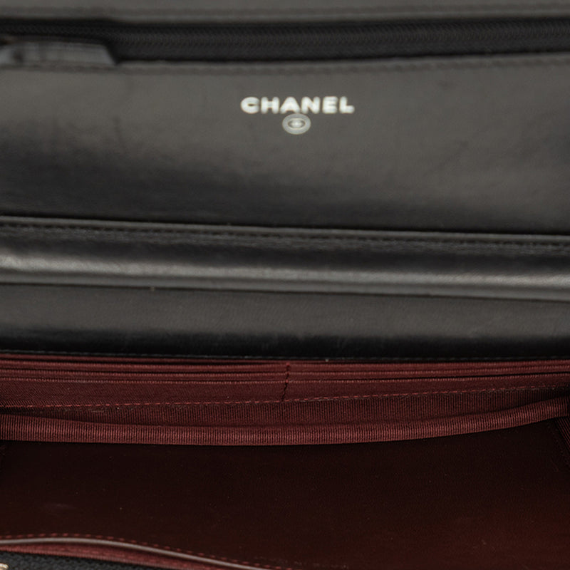 CC Quilted Lambskin Wallet On Chain - Image 4