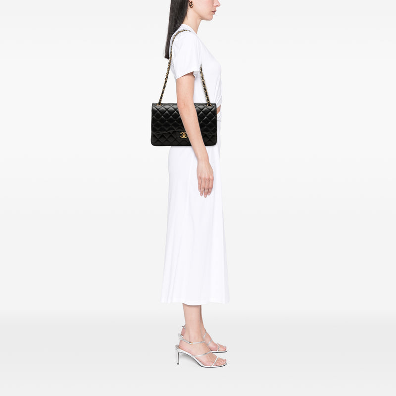 Jumbo Classic Lambskin Double Flap - Image 6