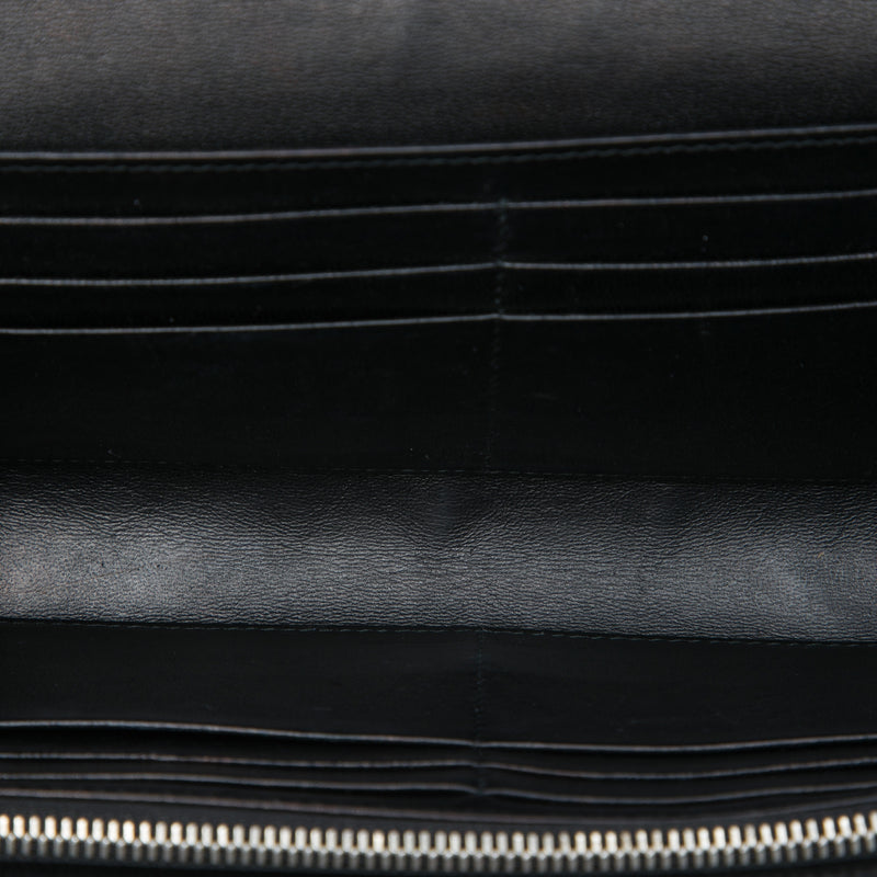 Grained Calfskin Diorama Croisiere Wallet on Chain - Image 4