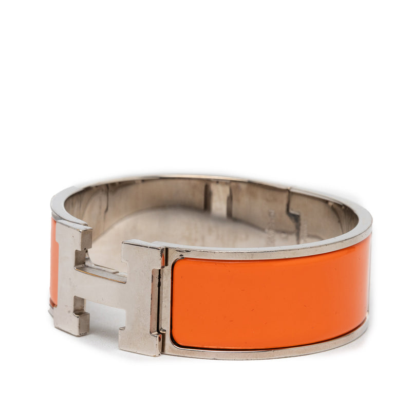 Wide Enamel Clic Clac H Bracelet PM - Image 2