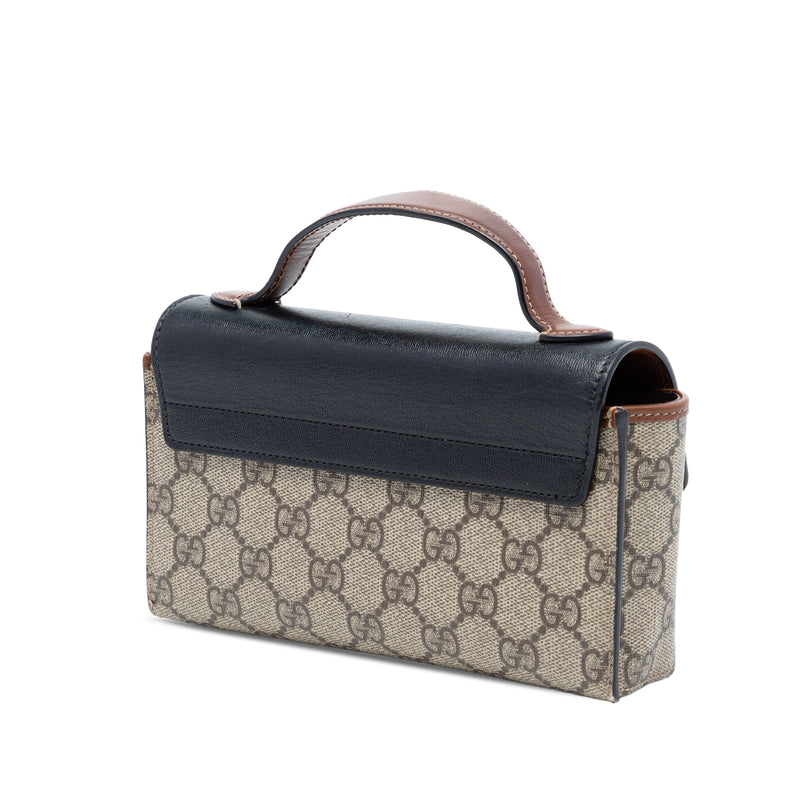 Mini GG Supreme Padlock Satchel - Image 2