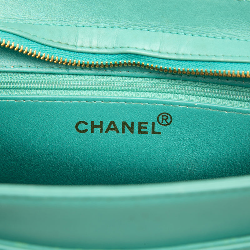 Lambskin Logo Tote - Image 5