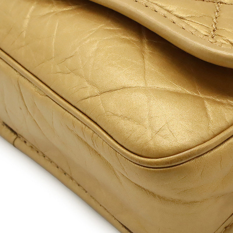 Quilted Aged Calfskin Vintage Ligne Messenger Flap - Image 5