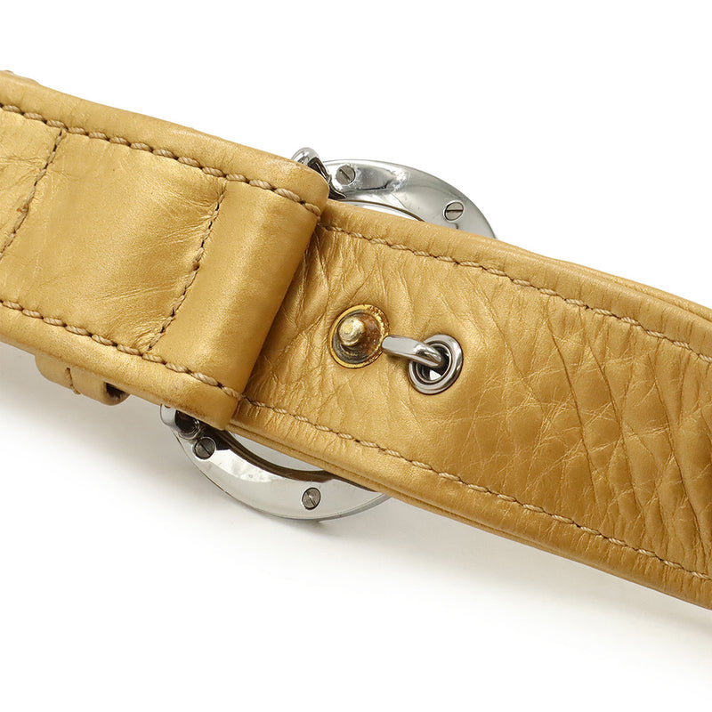 Quilted Aged Calfskin Vintage Ligne Messenger Flap - Image 7
