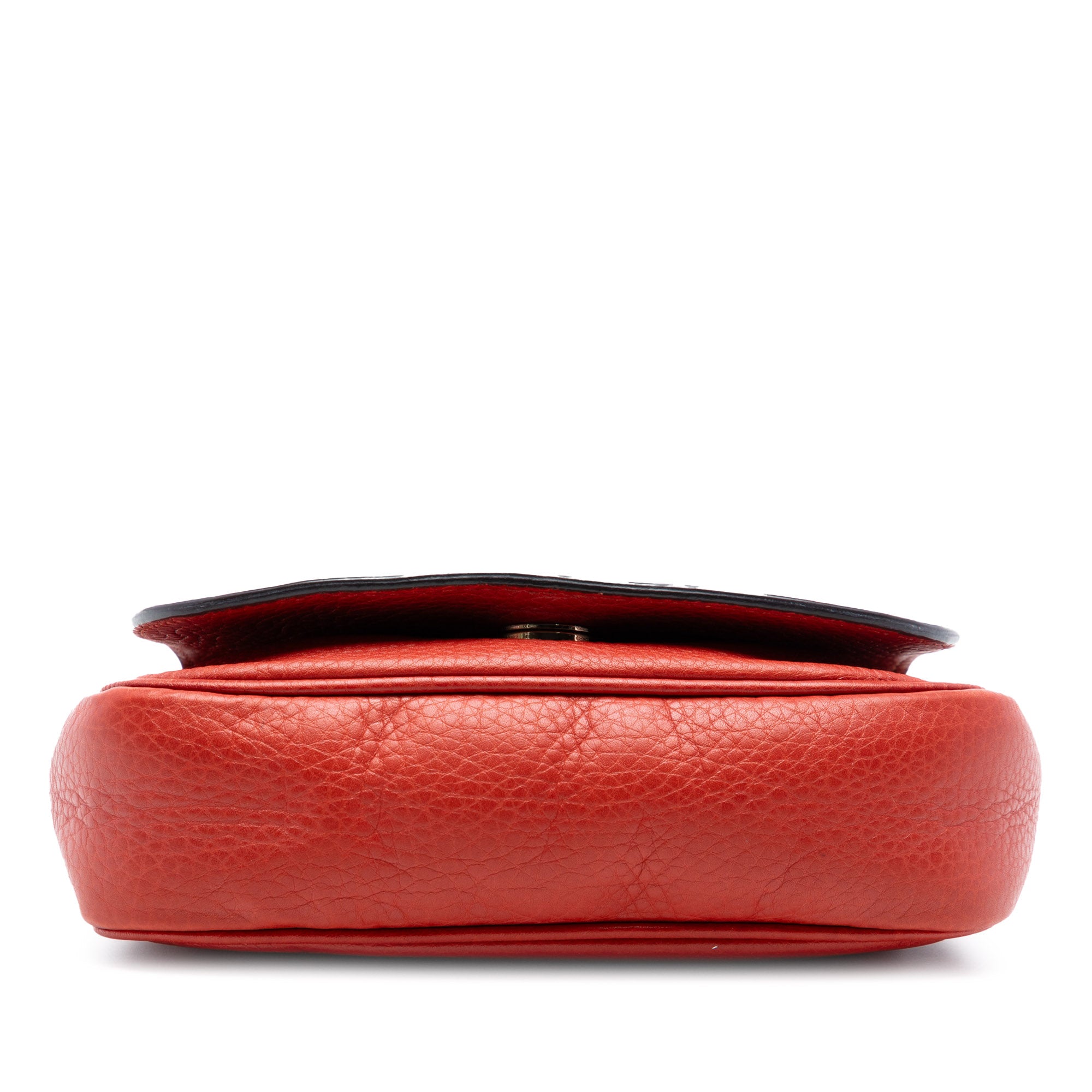 Small Leather Soho Chain Flap Crossbody - Image 3