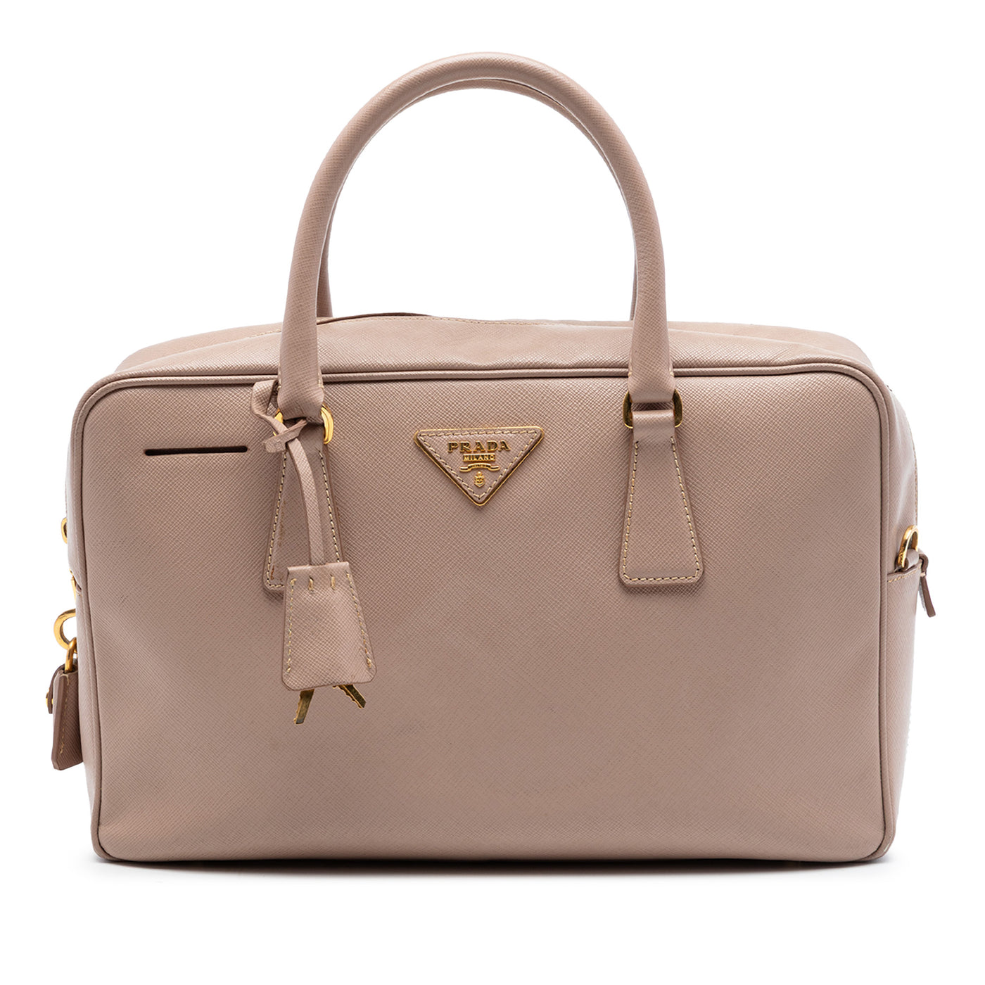 Saffiano Lux Bauletto Satchel - Image 1