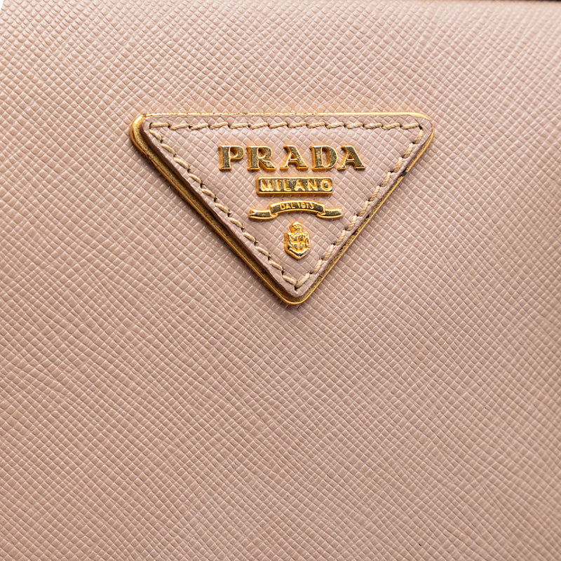 Saffiano Lux Bauletto Satchel - Image 5
