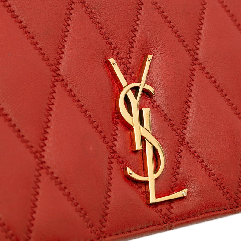 Diamond Quilted Lambskin Angie Chain Bag - Image 10