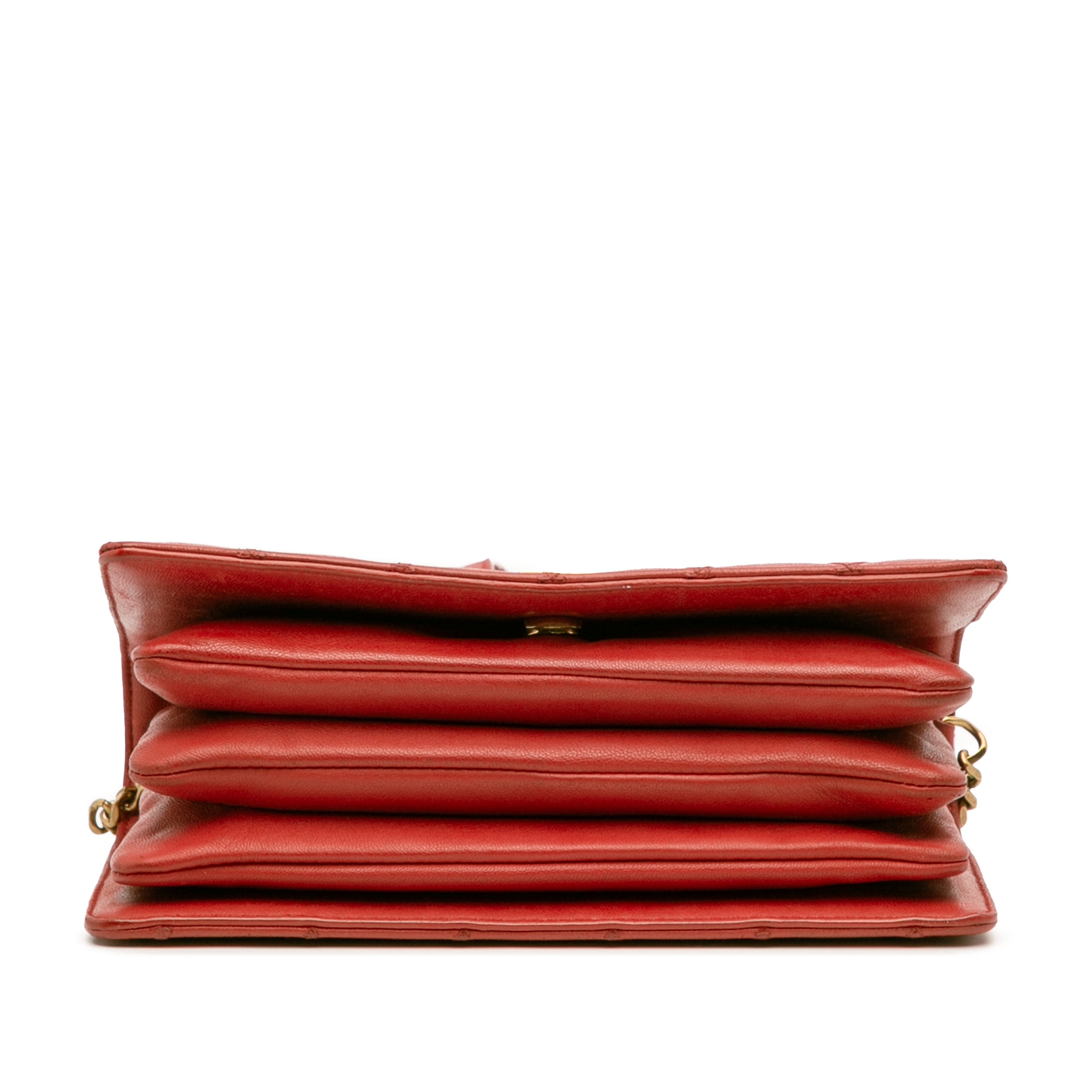 Diamond Quilted Lambskin Angie Chain Bag - Image 3