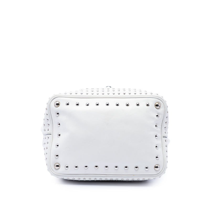 Soft Calf Studded Bucket Bag - Image 3