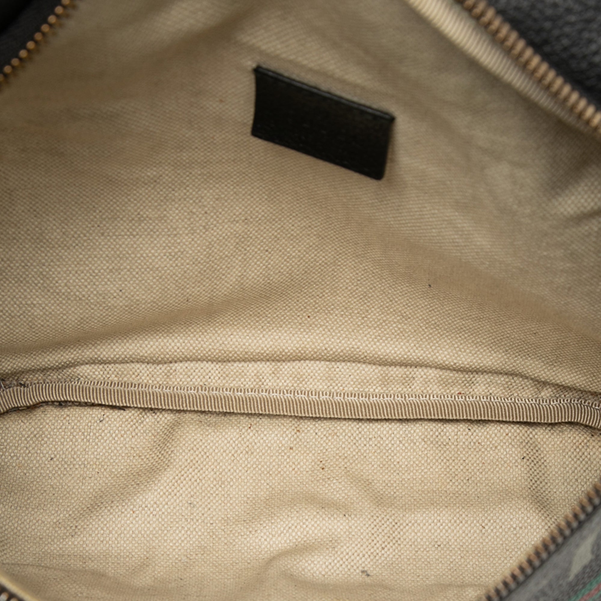 Grained Calfskin Web Logo Belt Bag - Image 4