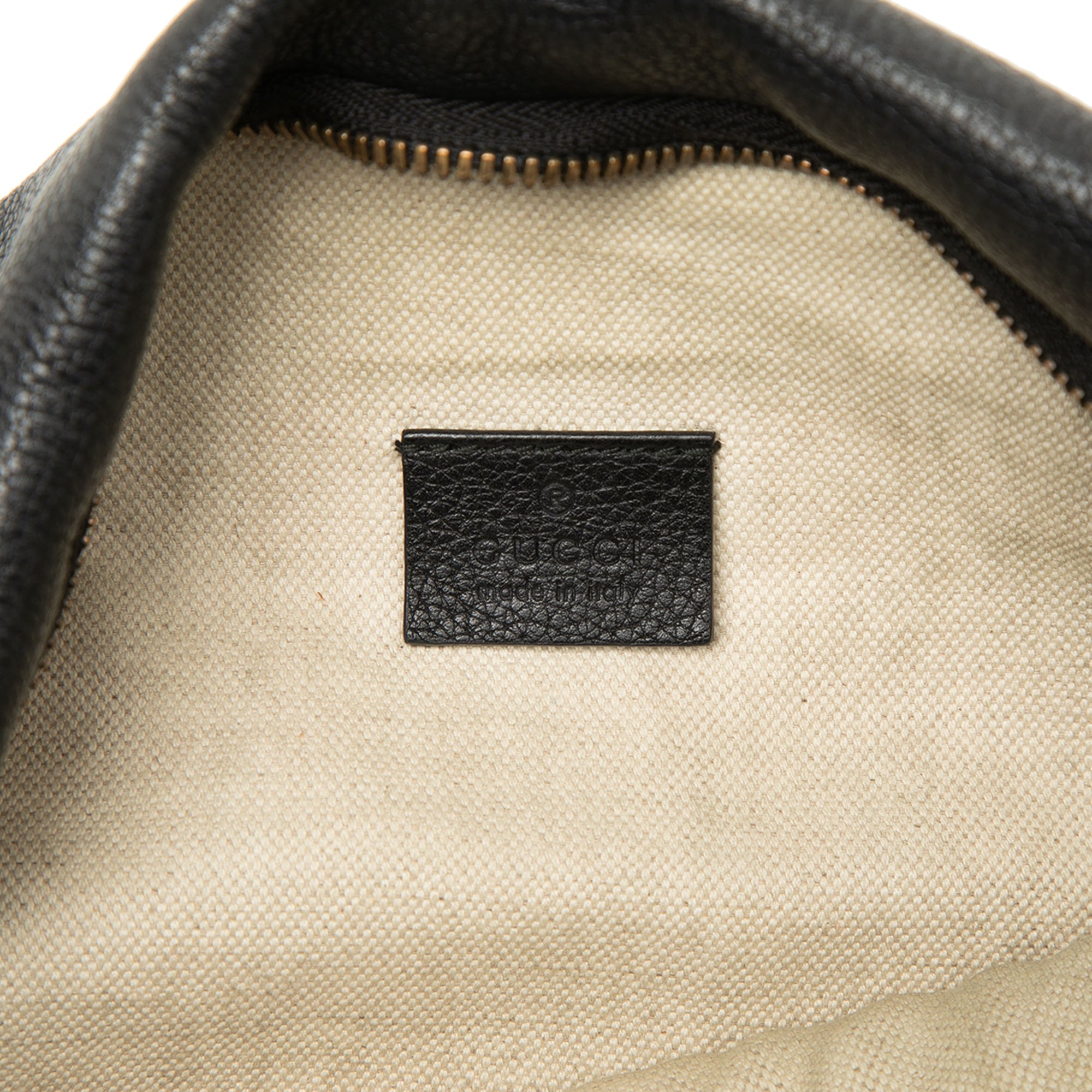 Grained Calfskin Web Logo Belt Bag - Image 5