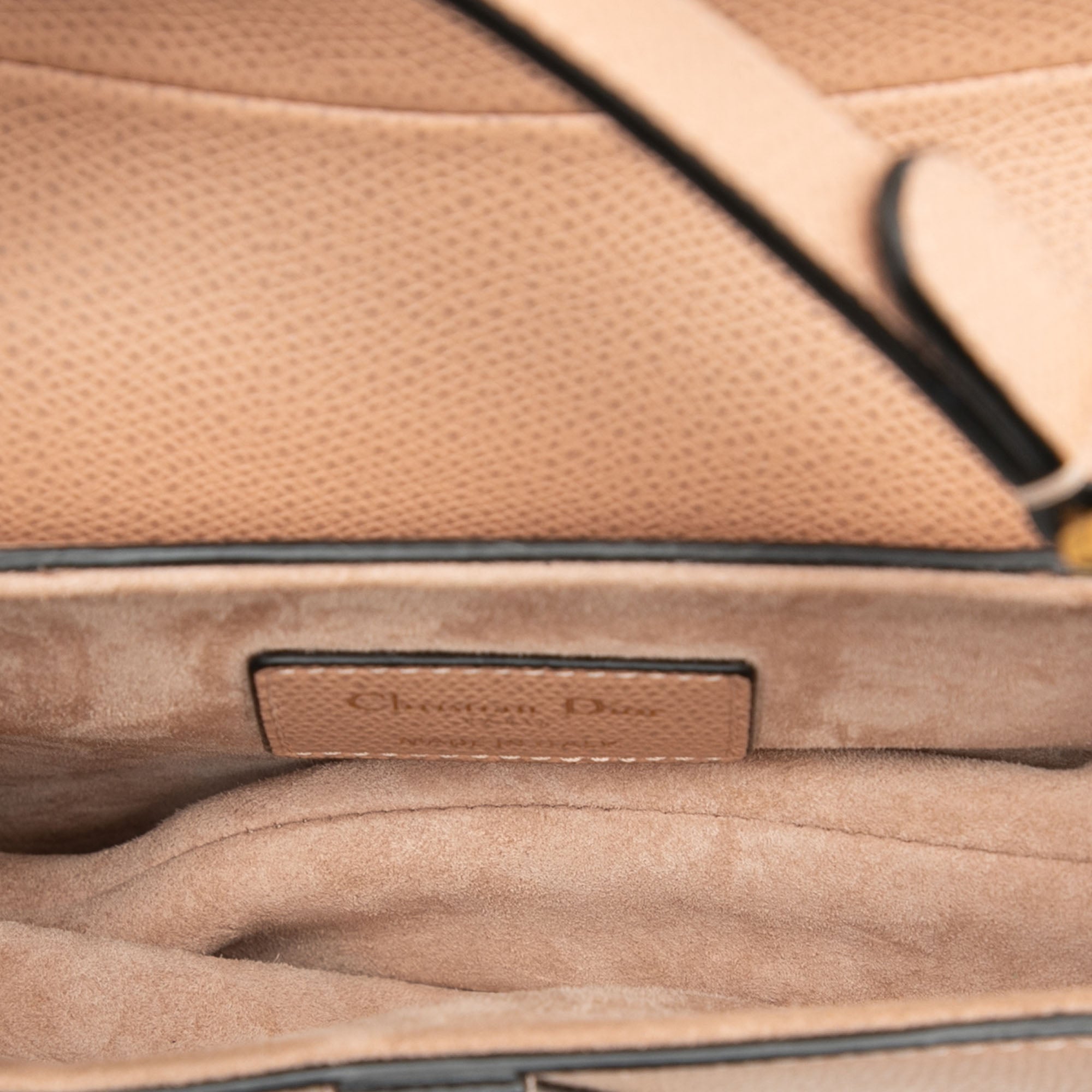 Mini Grained Calfskin Saddle Bag - Image 4