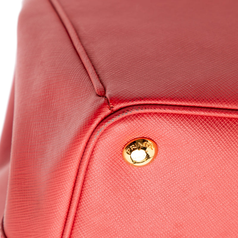 Large Saffiano Lux Galleria Tote - Image 11