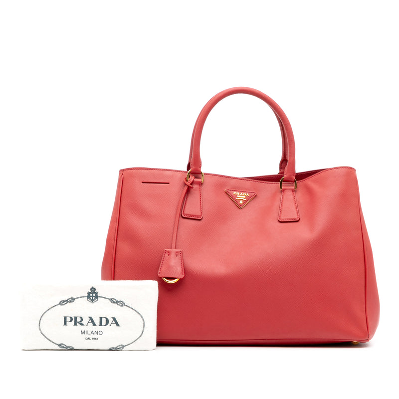 Large Saffiano Lux Galleria Tote - Image 14