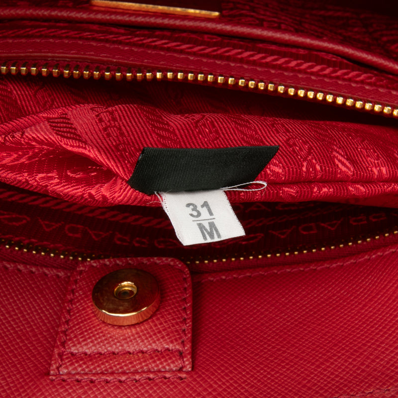 Large Saffiano Lux Galleria Tote - Image 6