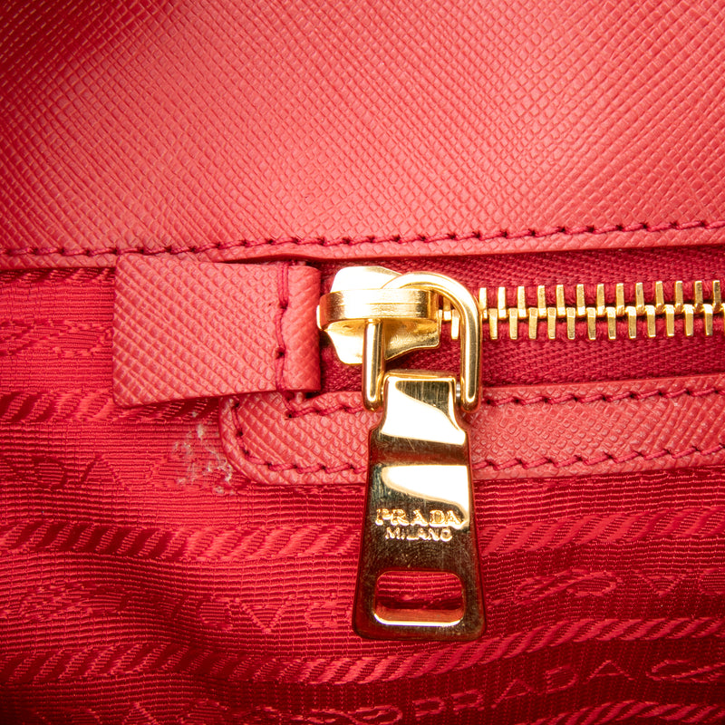 Large Saffiano Lux Galleria Tote - Image 7