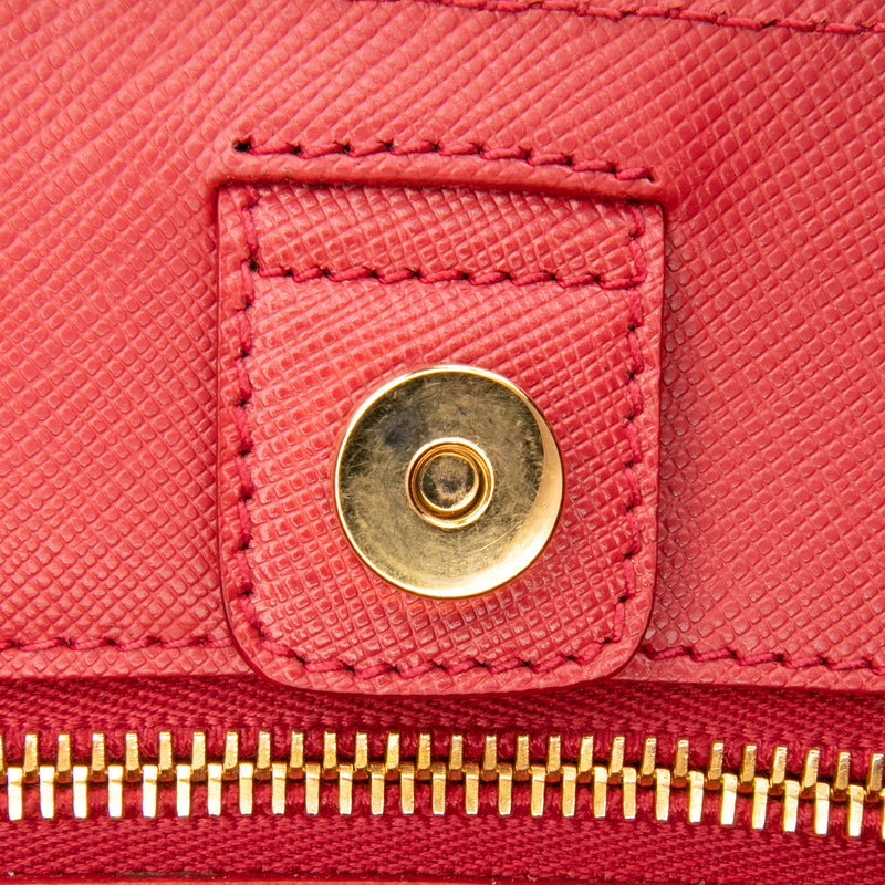 Large Saffiano Lux Galleria Tote - Image 8