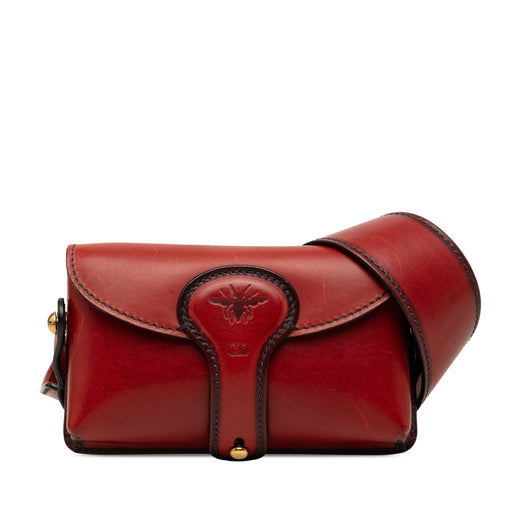 Mini Leather D Bee Saddle Bag - Image 1