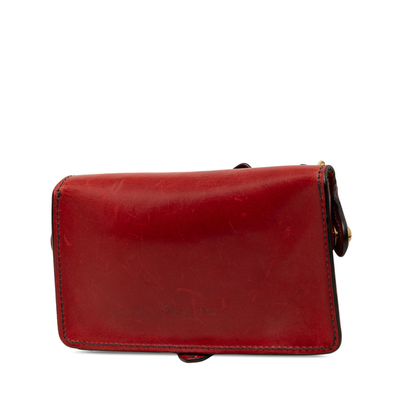 Mini Leather D Bee Saddle Bag - Image 2