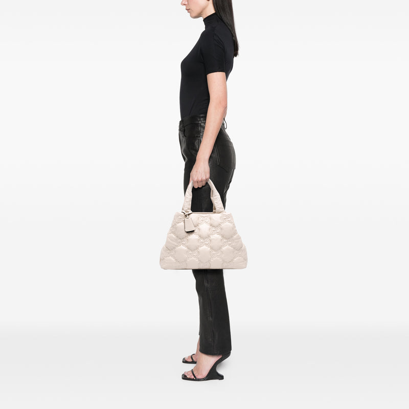 Large GG Matelasse Calfskin Tote - Image 6