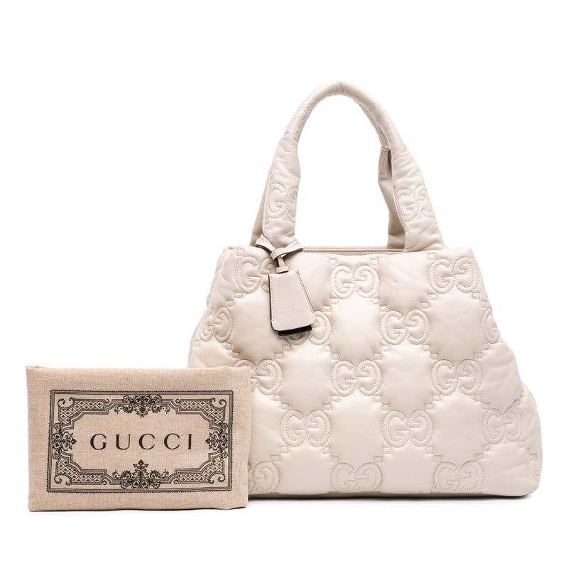 Large GG Matelasse Calfskin Tote - Image 7
