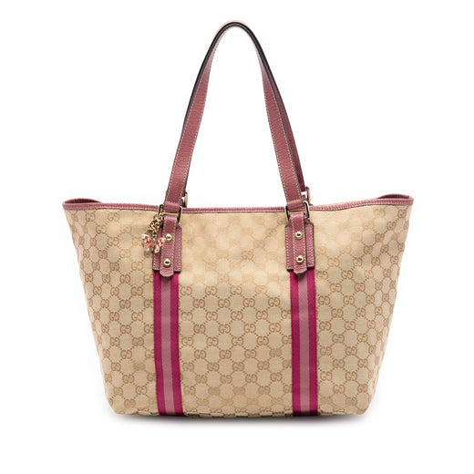 Large GG Canvas Jolicoeur Tote - Image 1