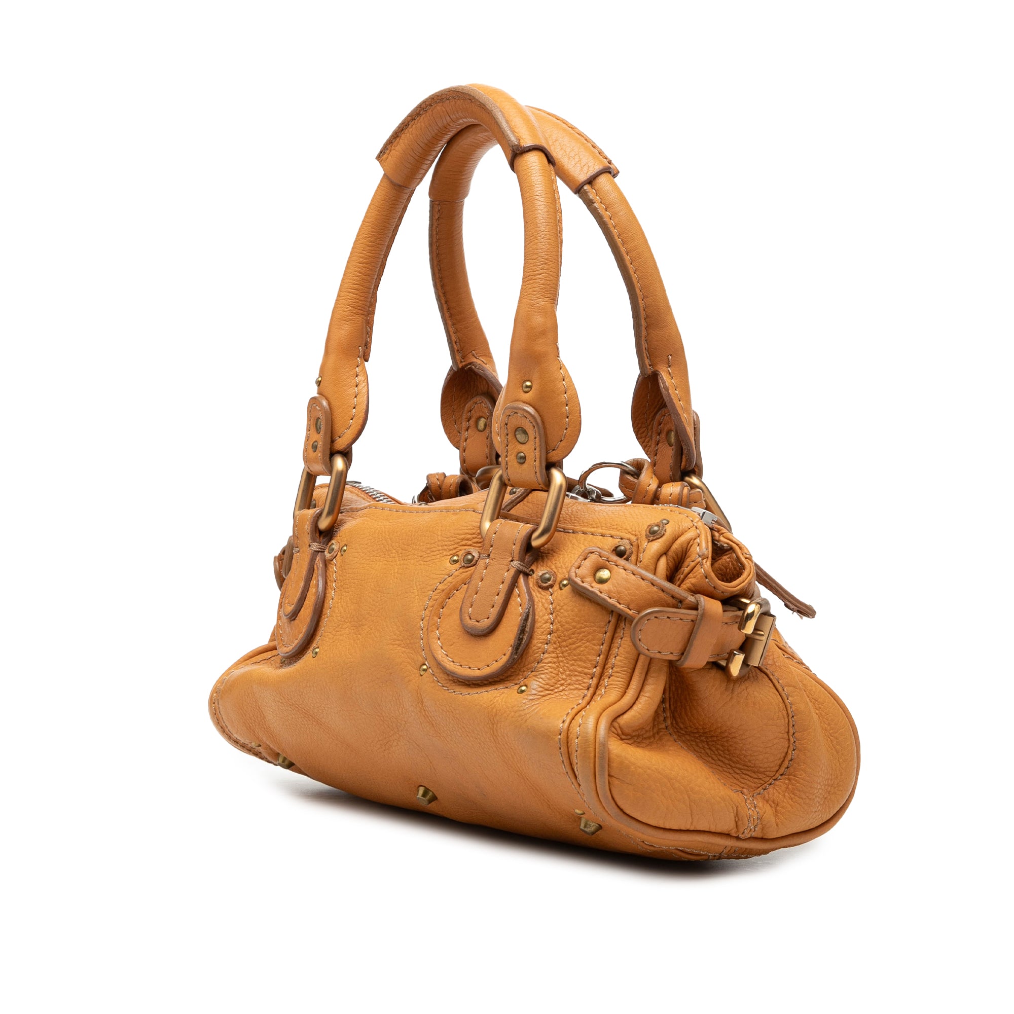 Mini Leather Paddington Handbag - Image 2