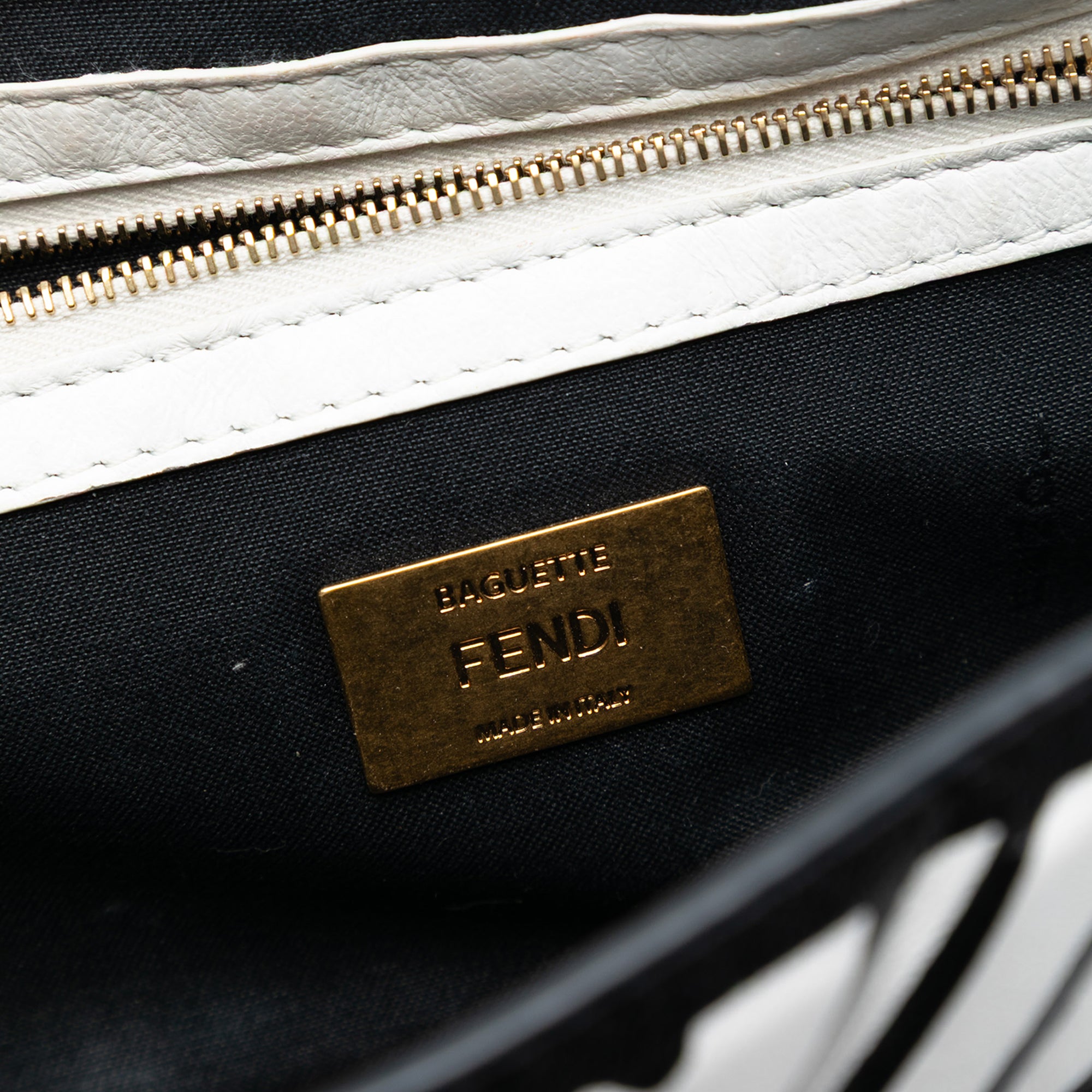 Joshua Vides California Sky Medium Embossed Leather Baguette Satchel - Image 5