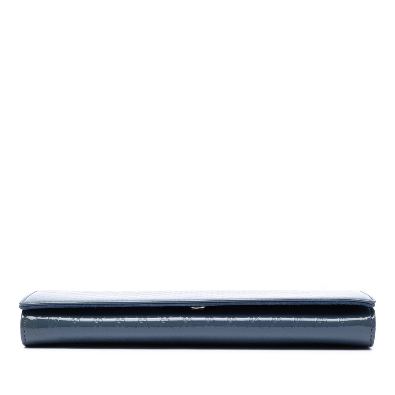 Microguccissima Patent Broadway Clutch - Image 3