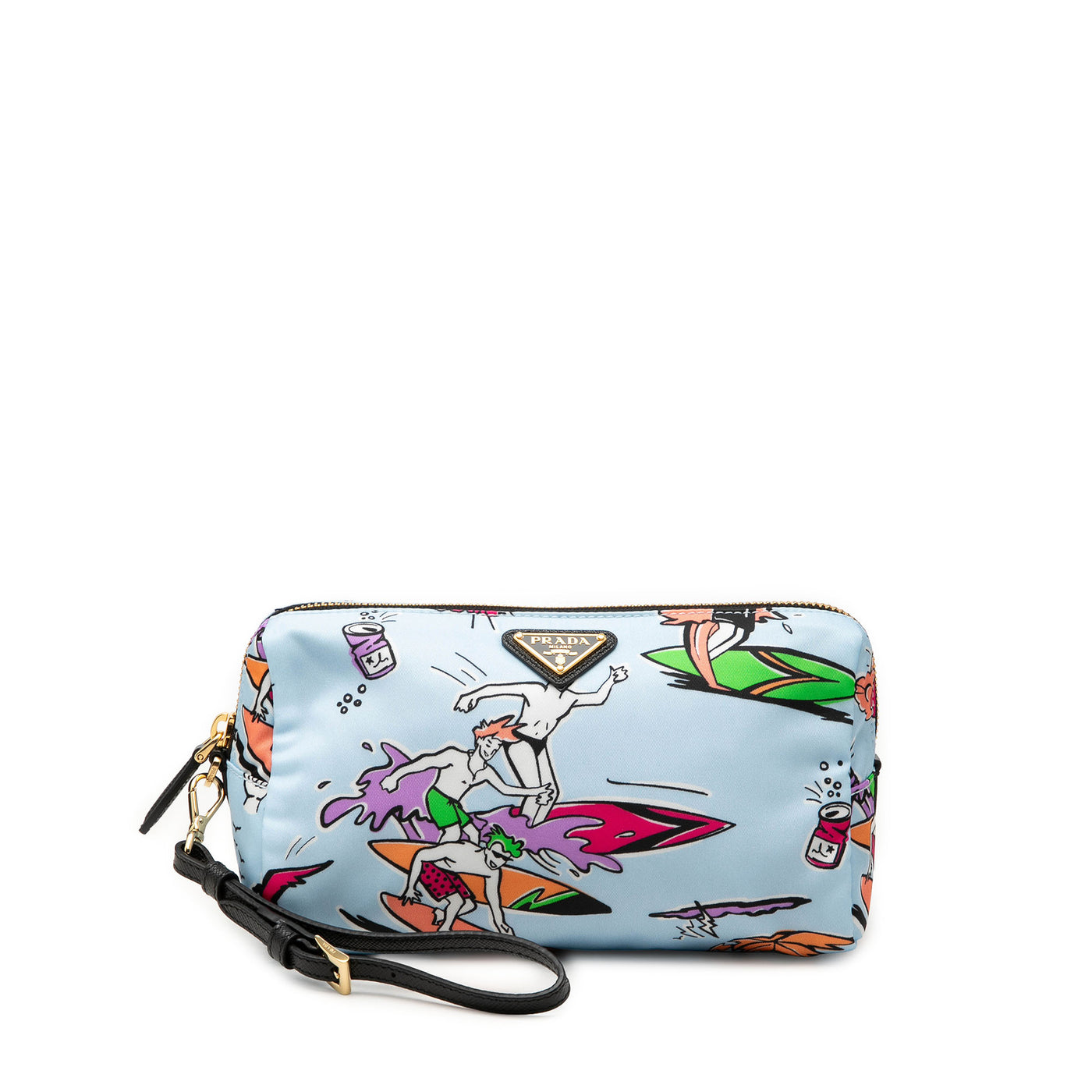 Tessuto Stampato Cosmetic Pouch - Image 1