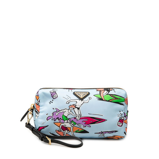 Tessuto Stampato Cosmetic Pouch - Image 1