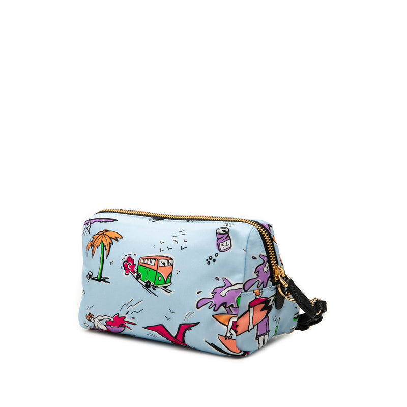Tessuto Stampato Cosmetic Pouch - Image 2