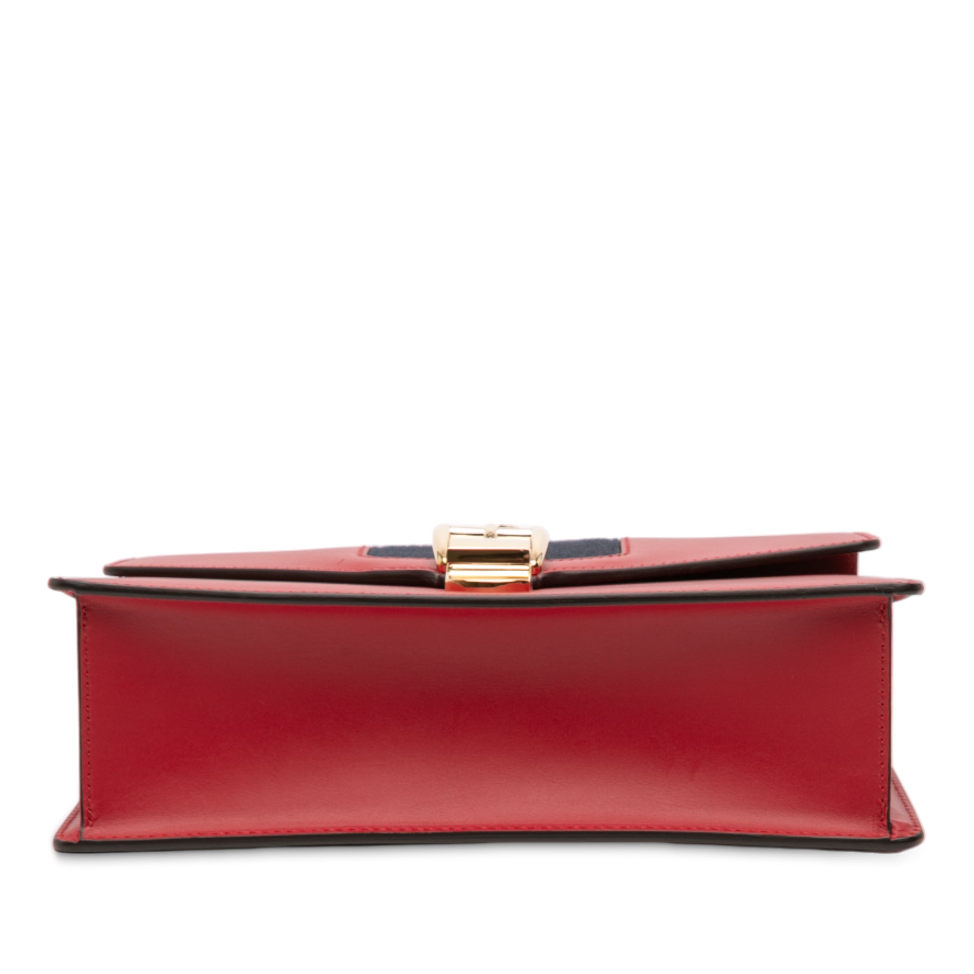Small Leather Sylvie Web Satchel - Image 3