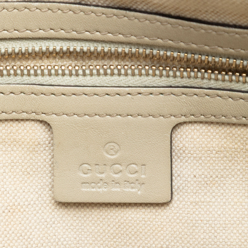 GG Canvas Web Mayfair Satchel - Image 5