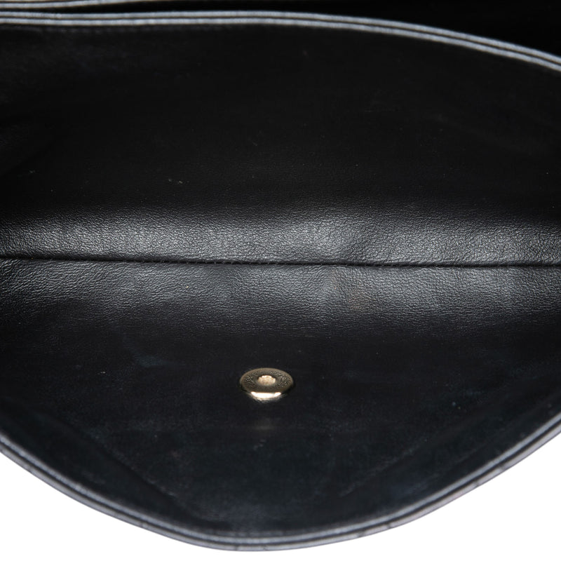 Jumbo Quilted Lambskin 3 Compartment Flap - Image 4
