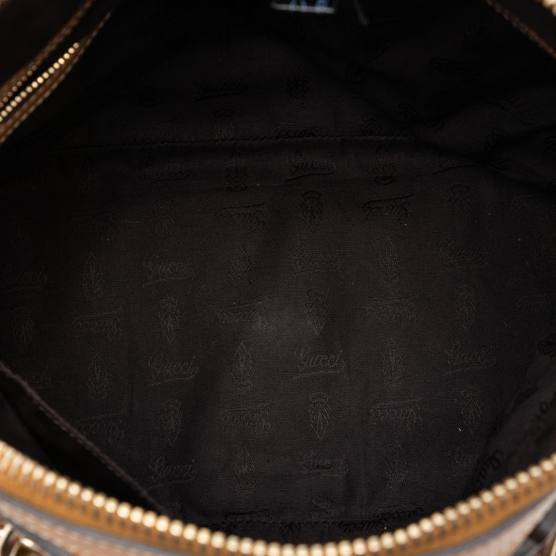 Medium Guccissima Charm Dome Satchel - Image 4