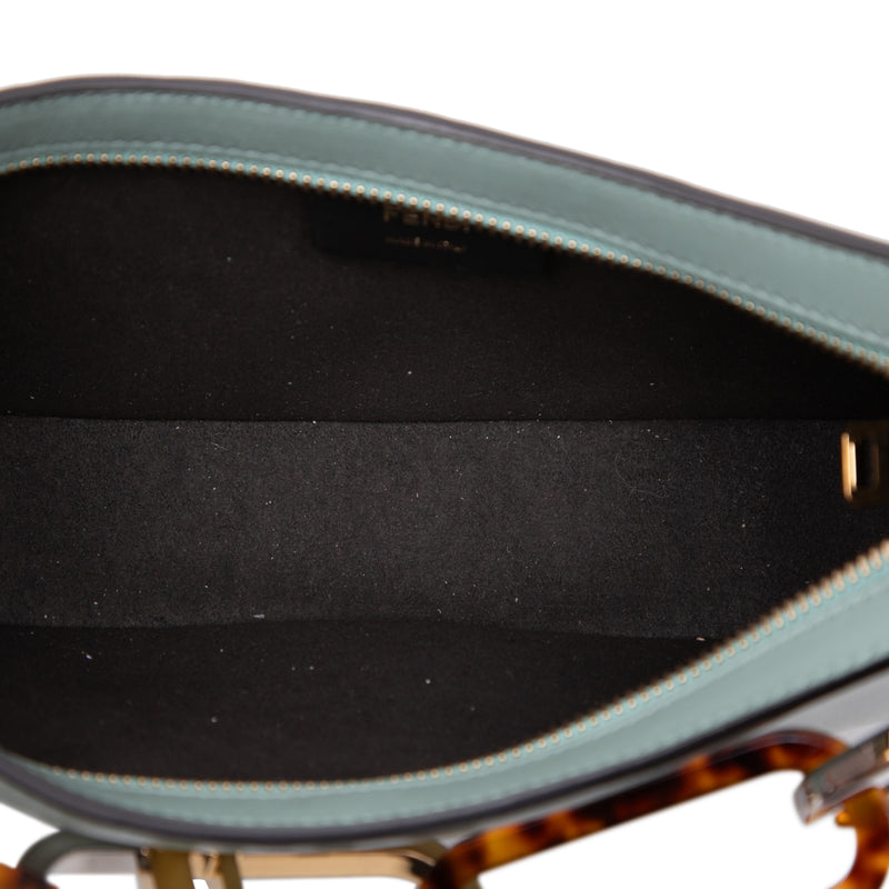 Leather O Lock Swing Satchel - Image 4