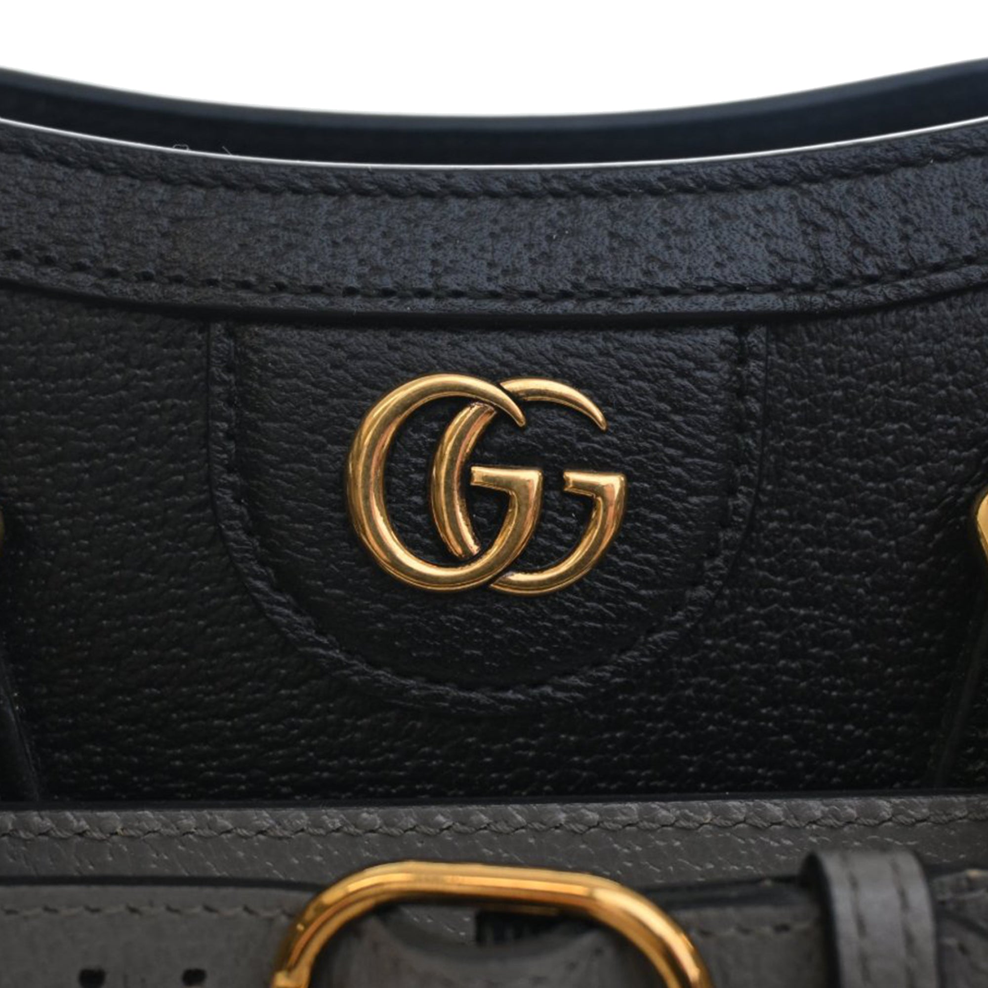 Mini Calfskin Bamboo Diana Satchel - Image 7