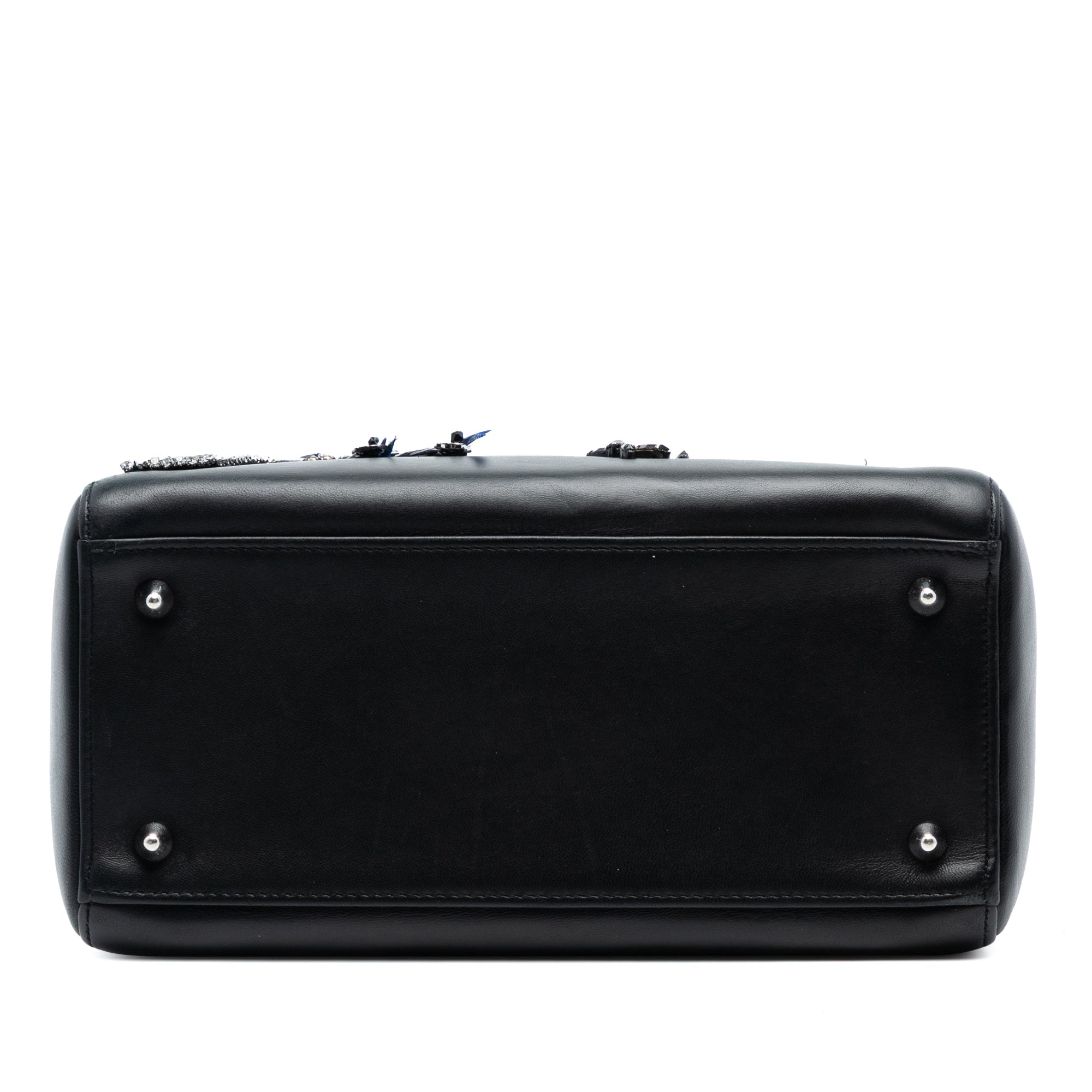 Medium Calfskin Dragonfly Embellished Lady Dior - Image 3