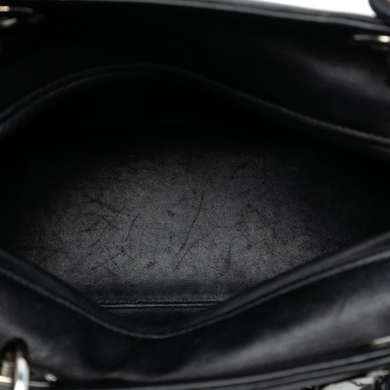 Medium Calfskin Dragonfly Embellished Lady Dior - Image 4