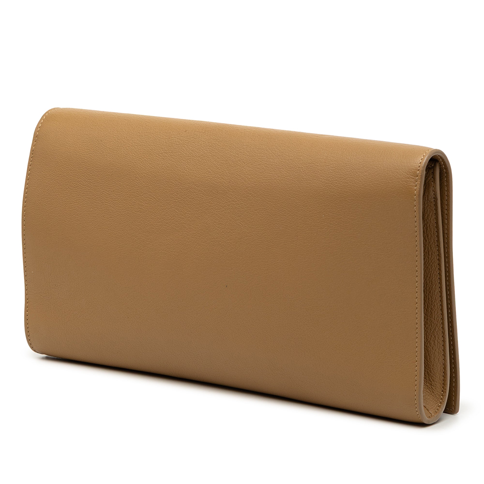 Large Calfskin Monogram Belle De Jour Clutch - Image 2