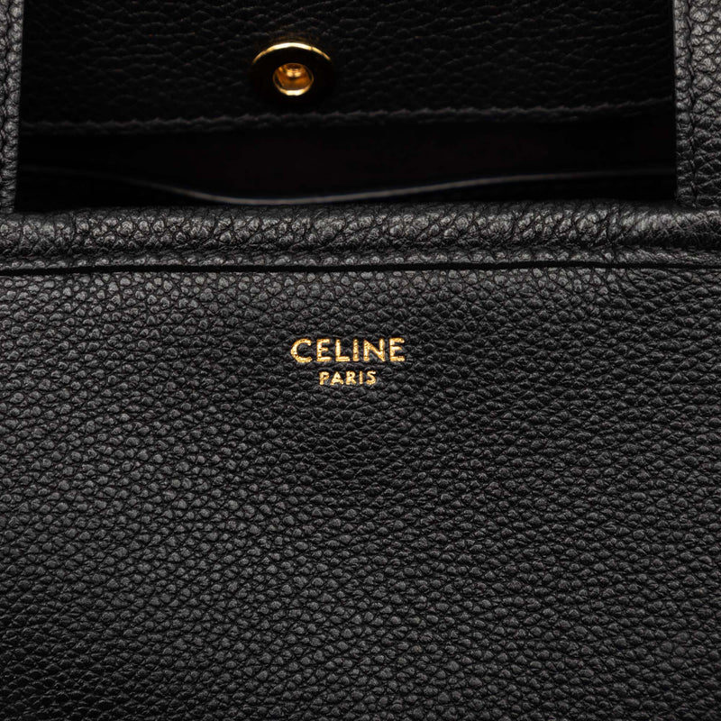 Small Grained Calfskin Folded Cabas Tote - Image 5