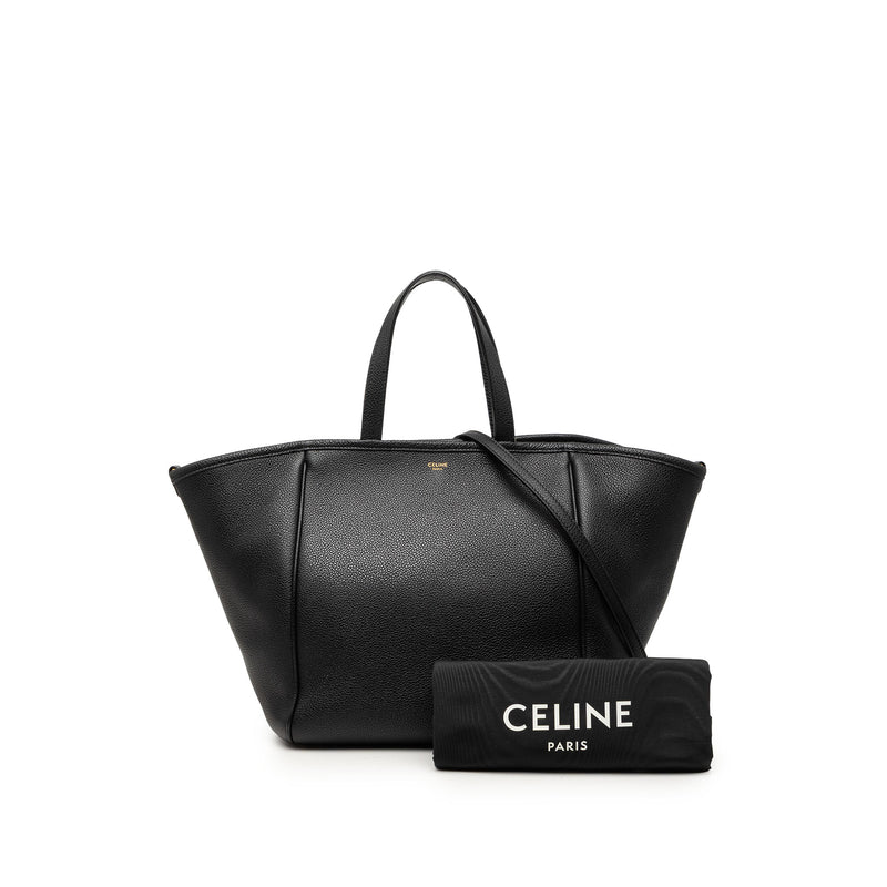 Small Grained Calfskin Folded Cabas Tote - Image 8